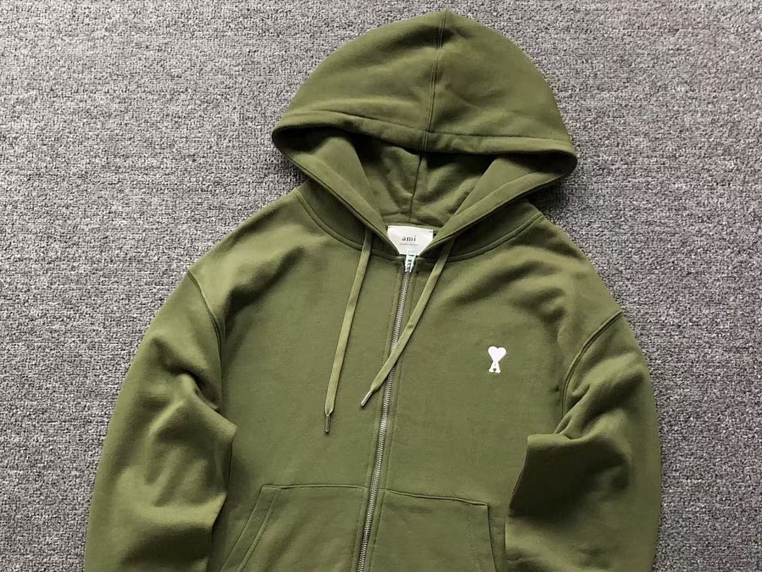 AMI 138 AMI HOODIE 3108210321 (Im 170Cm 60Kg I Wear Size M In The Phot) - Image 11