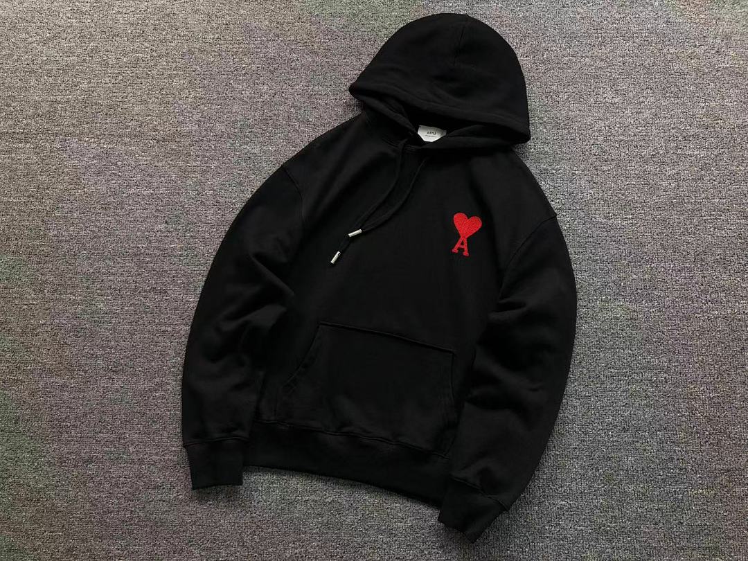 AMI 168 AMI HOODIE 3110170321 (Im 170Cm 60Kg I Wear Size M In The Phot) - Image 15