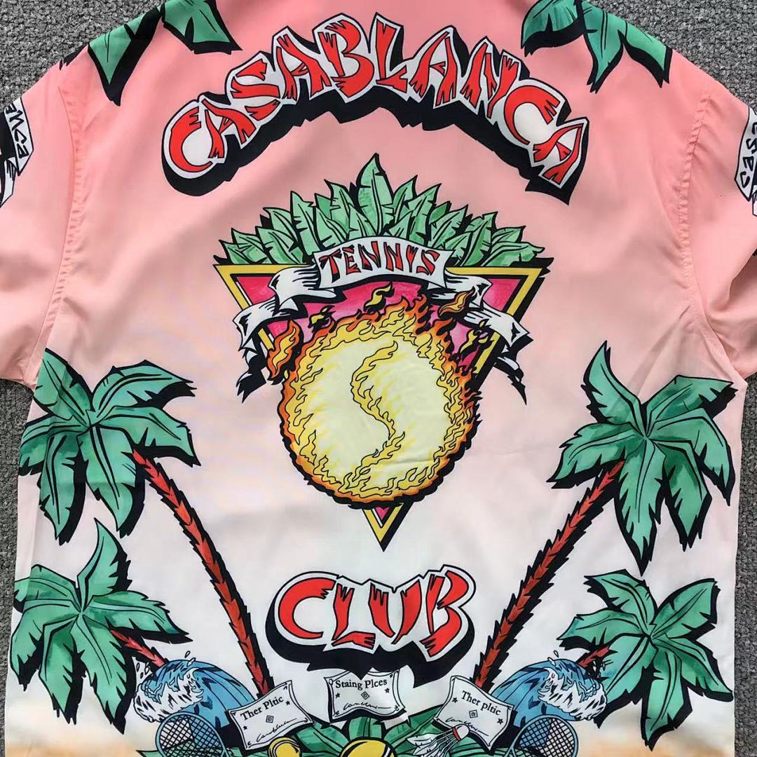 Casablanca 118 CASABLANCA SHIRT 1110075339 (Im 170Cm 60Kg I Wear Size L In The Phot) - Image 8
