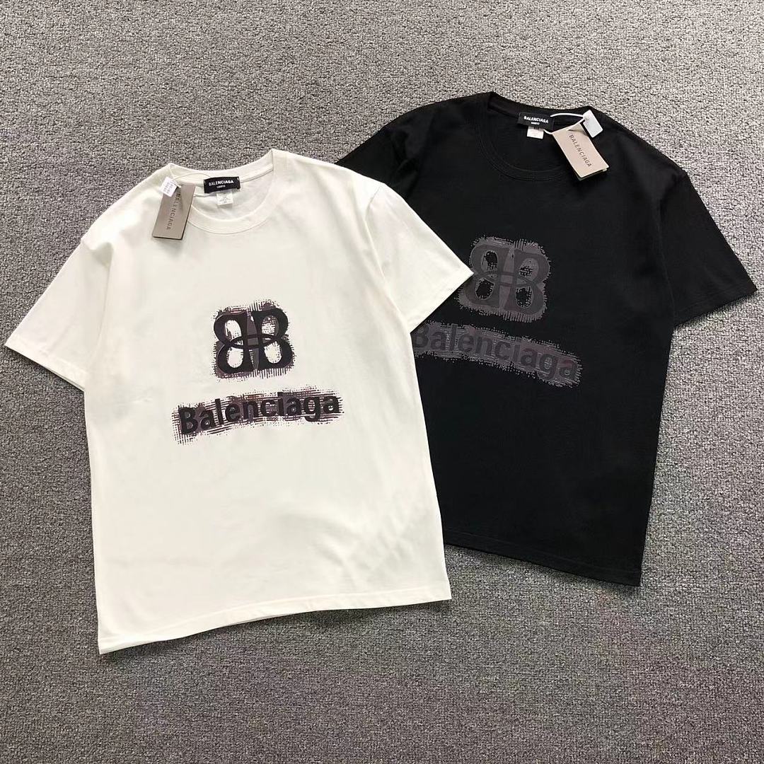 Balenciaga Balenciaga 115 B⭐L⭐⭐⭐IA⭐A T-SHIRT 22051309172 (Im 170Cm 60Kg I Wear Size M In The Phot), photo 1