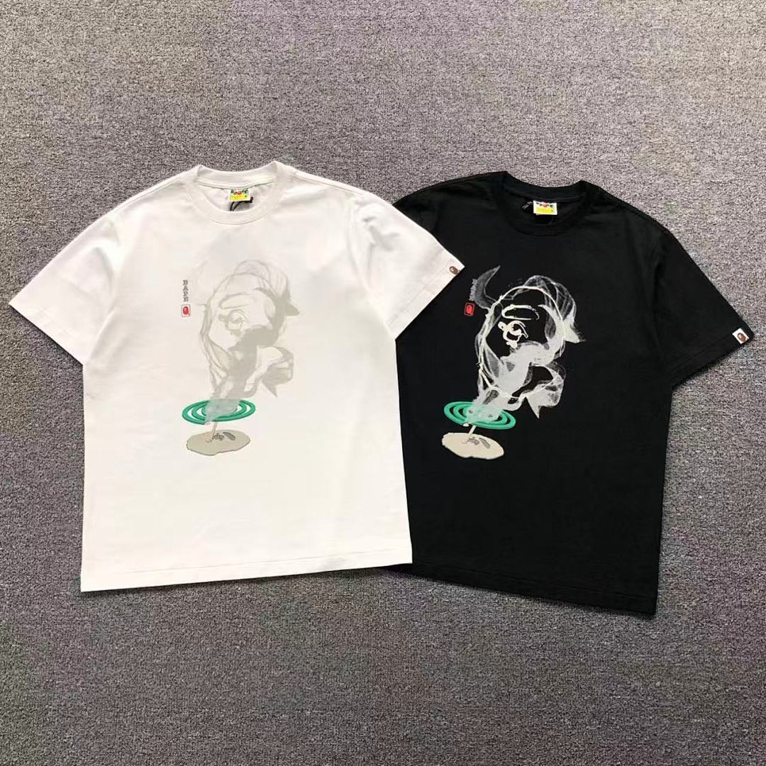 Bape 108 BAPE T-SHIRT 3112102311 (Im 170Cm 60Kg I Wear Size M In The Phot)