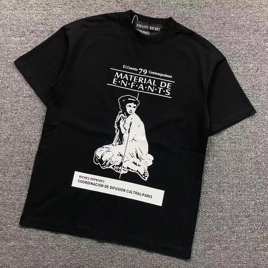 Chanel 85 ENFANTS RICHES DEPRIMES T-SHIRT 42012441162 (Im 170Cm 60Kg I Wear Size S In The Phot), photo 1