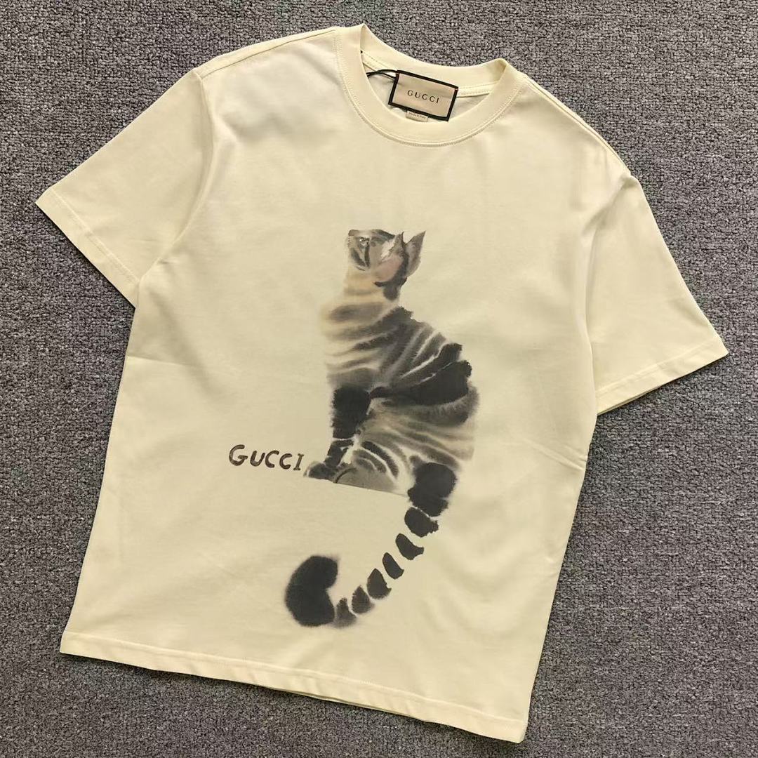 Gucci 85 G⭐C⭐I T-SHIRT 5050821101 (Im 170Cm 60Kg I Wear Size S In The Phot)