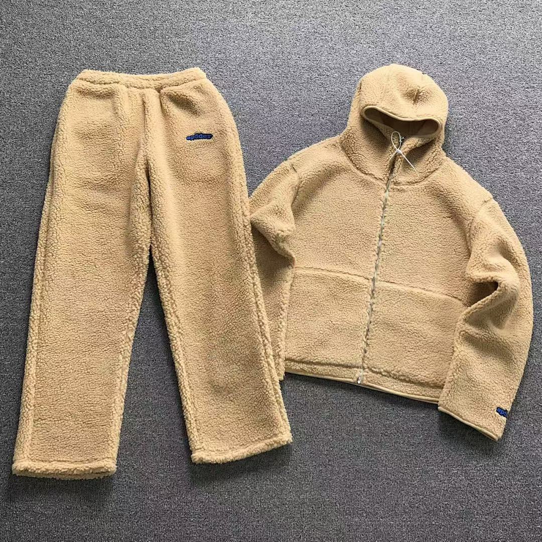 Sp5der TROUSERS 348 SP5DER FLEECE JACKET
