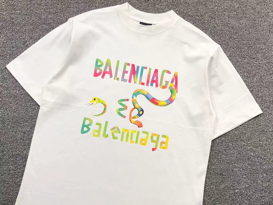 Balenciaga 95 B⭐L⭐⭐⭐IA⭐A T-SHIRT 502172681 (Im 170Cm 57Kg I Wear Size 1 In The Phot) - Image 14