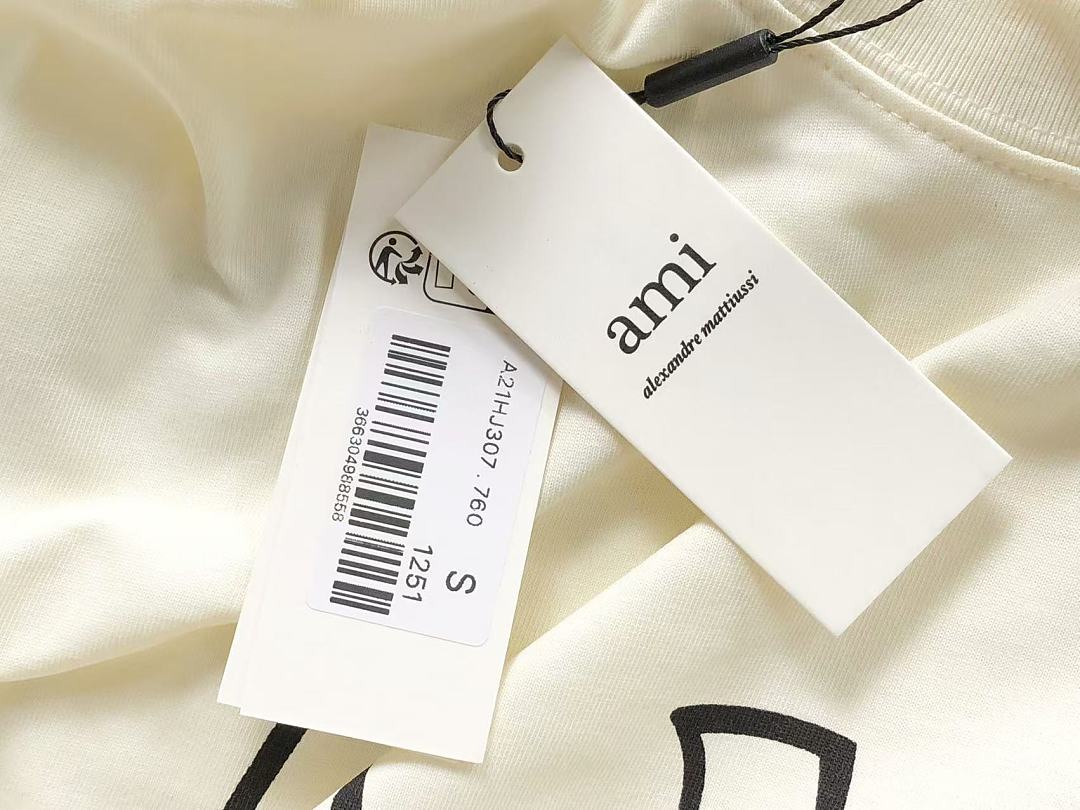 AMI 98 AMI T-SHIRT 3205181117 (Im 170Cm 65Kg I Wear Size S In The Phot) - Image 17