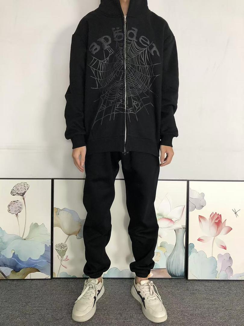 Sp5der TROUSERS 185 SP5DER HOODIE - Image 4
