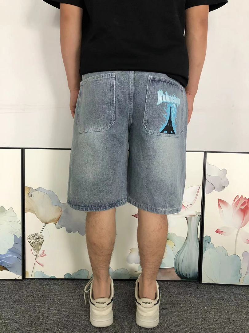 Balenciaga 185 B⭐L⭐⭐⭐IA⭐A SHORTS 3207112317 (Im 170Cm 60Kg I Wear Size L In The Phot) - Image 4