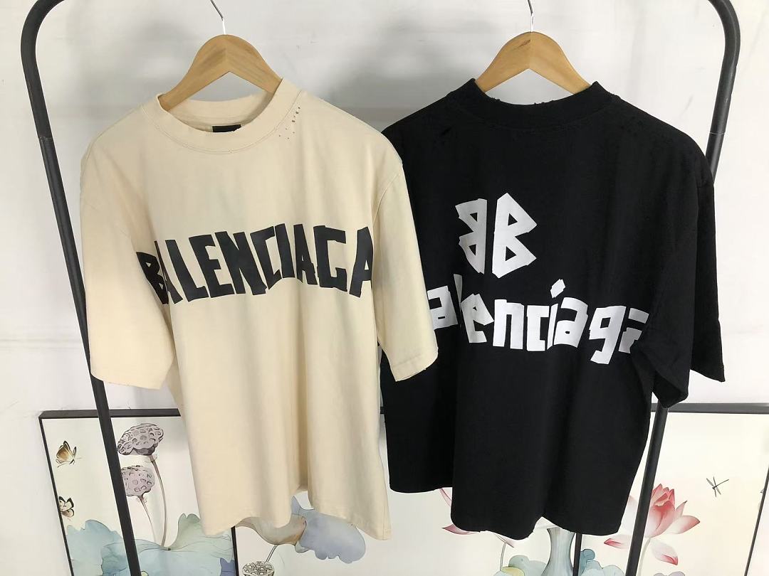 Balenciaga 135 B⭐L⭐⭐⭐IA⭐A T-SHIRT 42042601163 (Im 170Cm 60Kg I Wear Size XS In The Phot) - Image 29