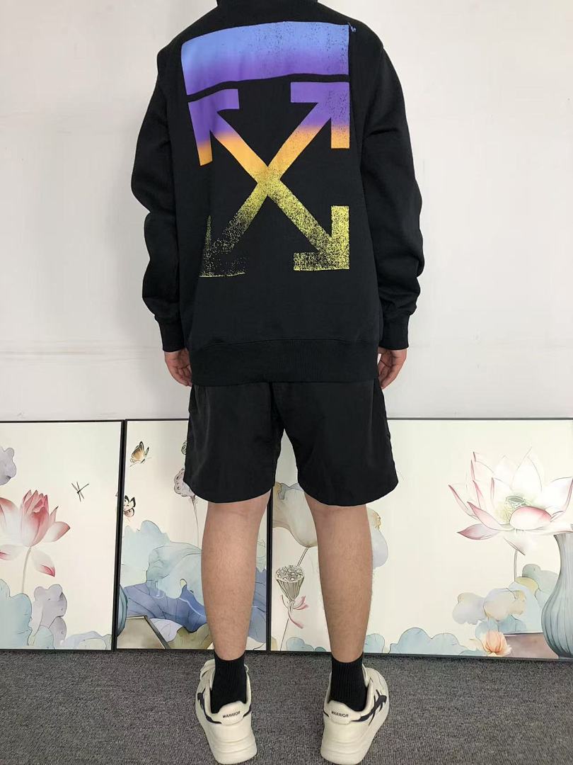 Off-White 218 OFF-WHITE HOODIE 3107301721 (Im 170Cm 60Kg I Wear Size L In The Phot) - Image 4