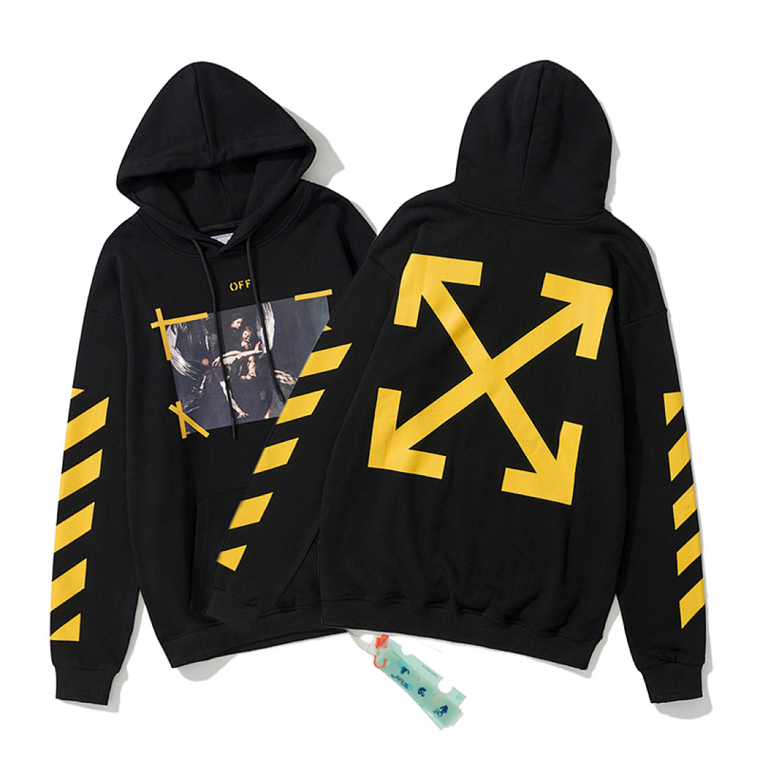 Off-White 119 OFF-WHITE (WHITE HOODIE)