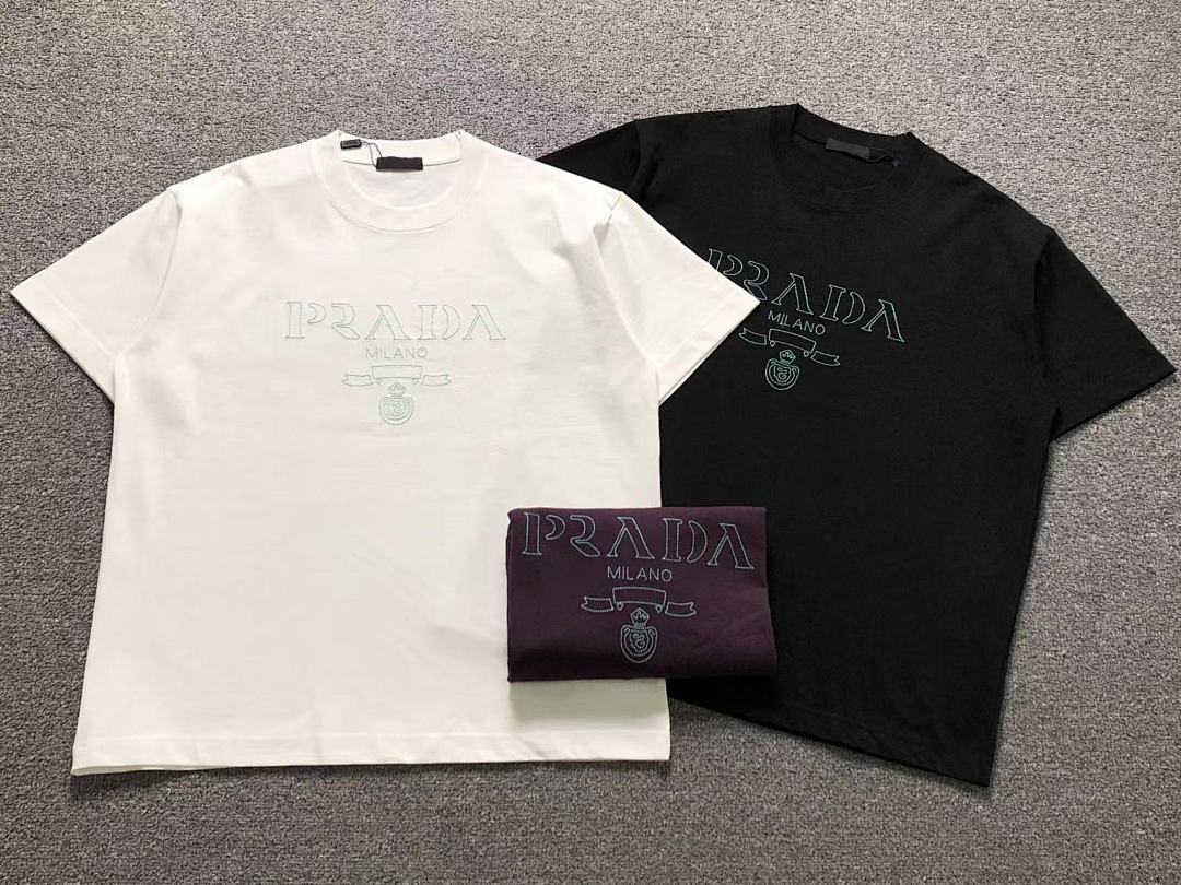 Prada 118 P⭐A⭐A T-SHIRT 4123106133 (Im 170Cm 60Kg I Wear Size 2XL In The Phot) - Image 5