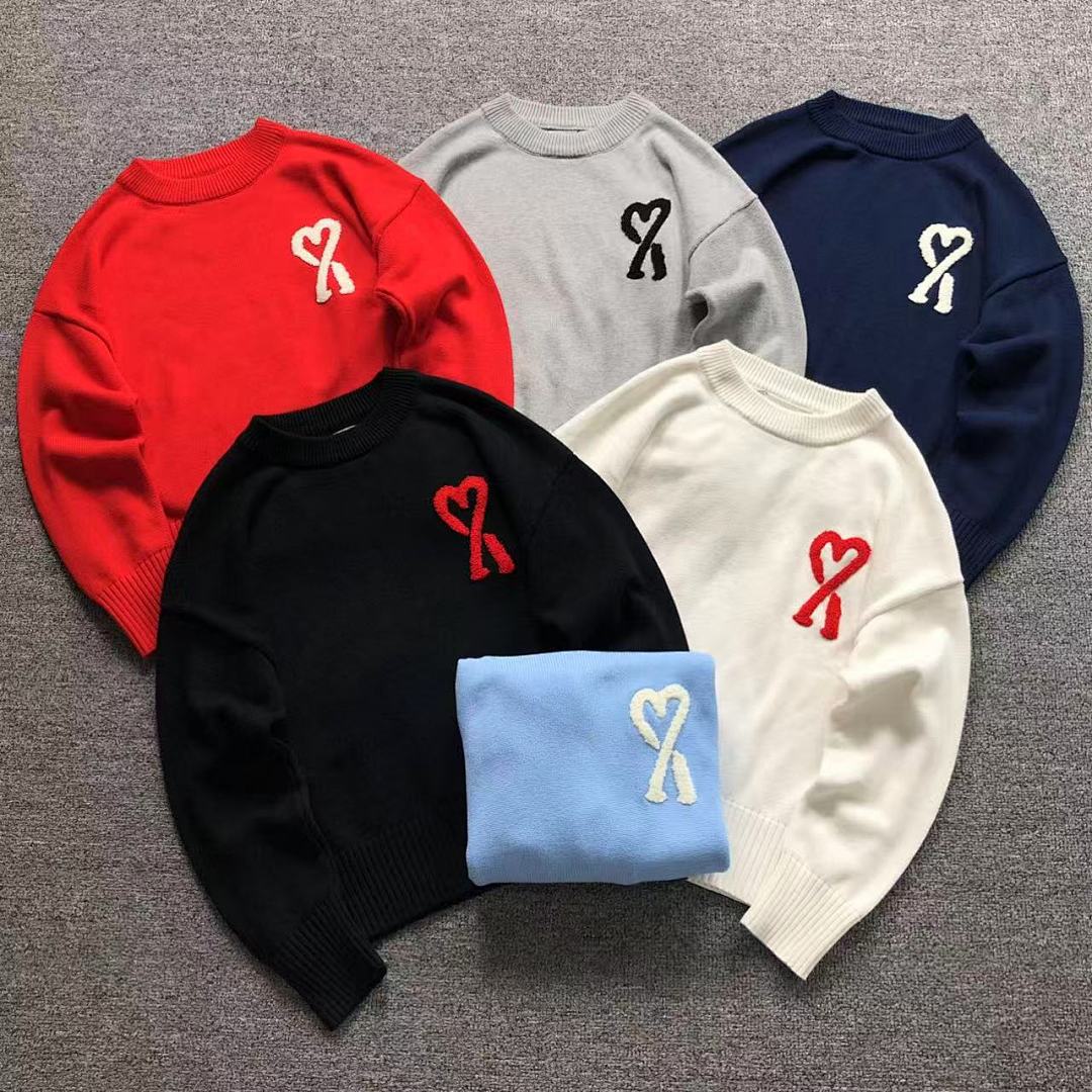 AMI 135 AMI SWEATER 3109300121 (Im 170Cm 60Kg I Wear Size M In The Phot)