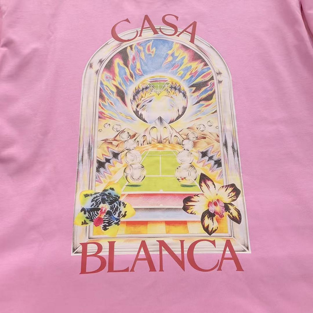 Casablanca 98 CASABLANCA T-SHIRT 5233012127 (Im 170Cm 60Kg I Wear Size L In The Phot) - Image 12