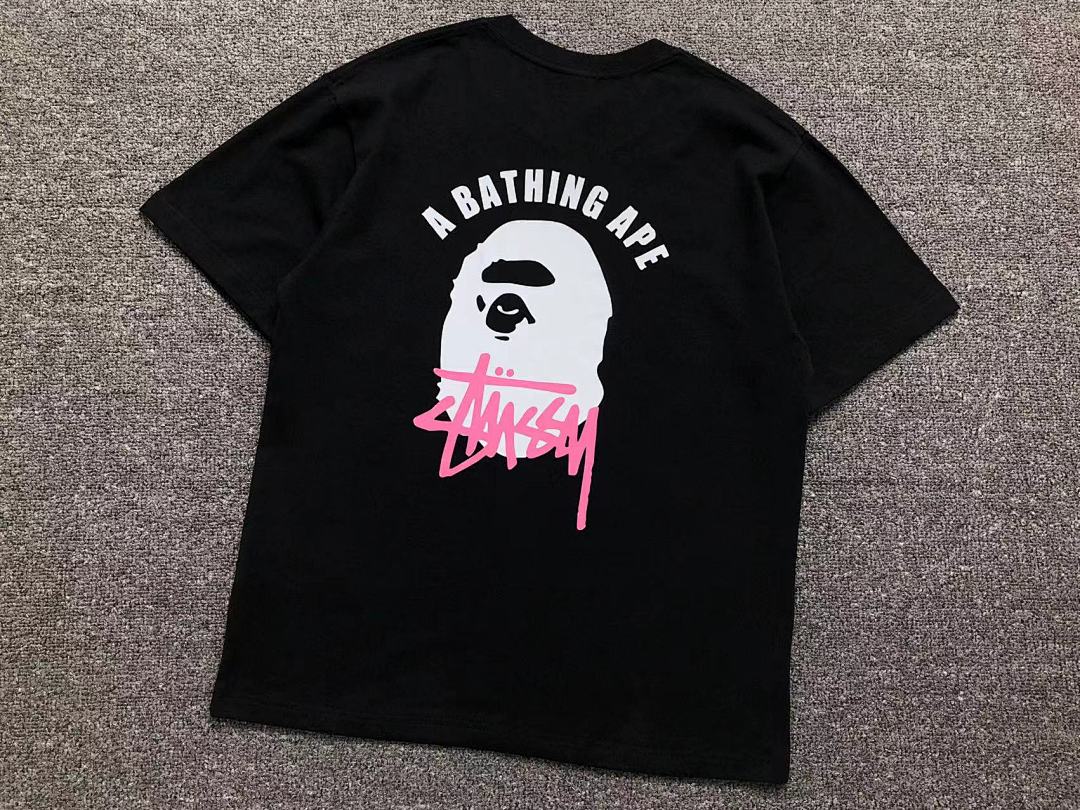 Bape 95 BAPE STUSSY T-SHIRT - Image 6
