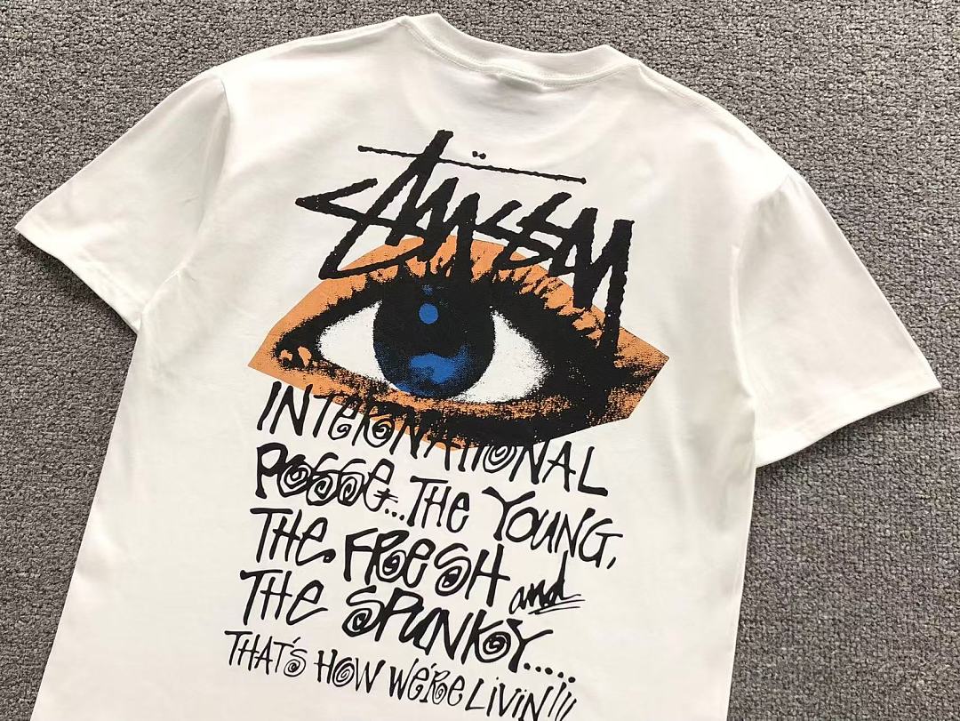 Stussy 72 STUSSY T-SHIRT 52080443182 (Im 170Cm 60Kg I Wear Size M In The Phot) - Image 14