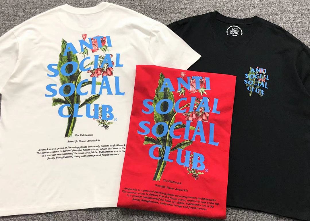 Christian Louboutin 85 ANTI SOCIAL CLUB T-SHIRT - Image 4