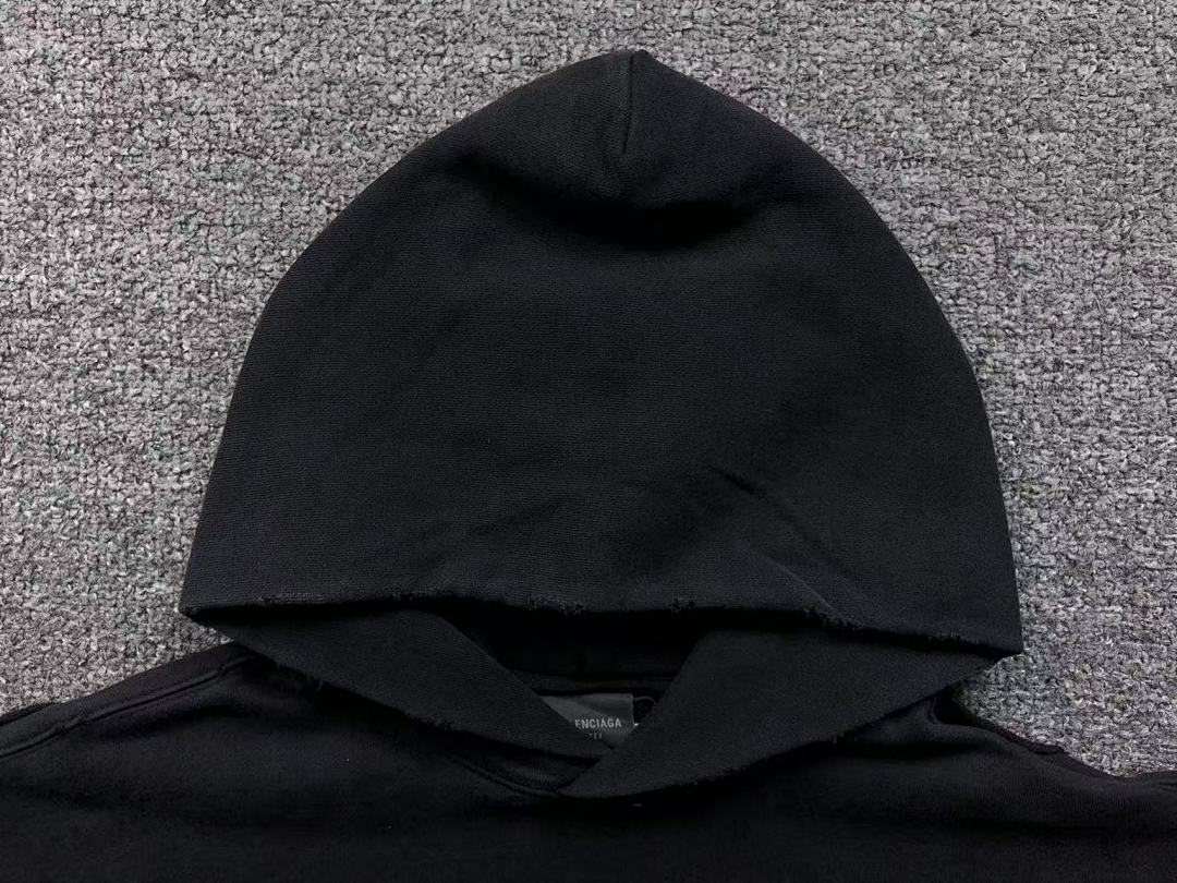 Balenciaga 275 B⭐L⭐⭐⭐IA⭐A HOODIE 4122711163 (Im 170Cm 60Kg I Wear Size XS In The Phot) - Image 12