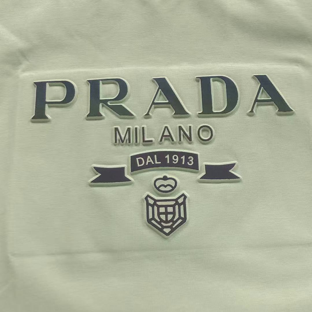 Prada 125 P⭐A⭐A T-SHIRT 22042016171 (Im 170Cm 60Kg I Wear Size XL In The Phot) - Image 12