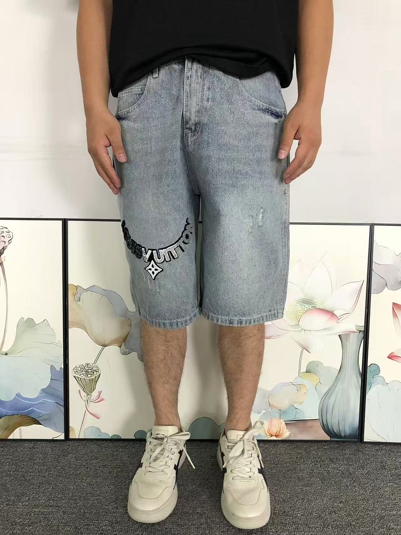 Louis Vuitton 185 L⭐ SHORTS 3207110617 (Im 170Cm 60Kg I Wear Size L In The Phot) - Image 3