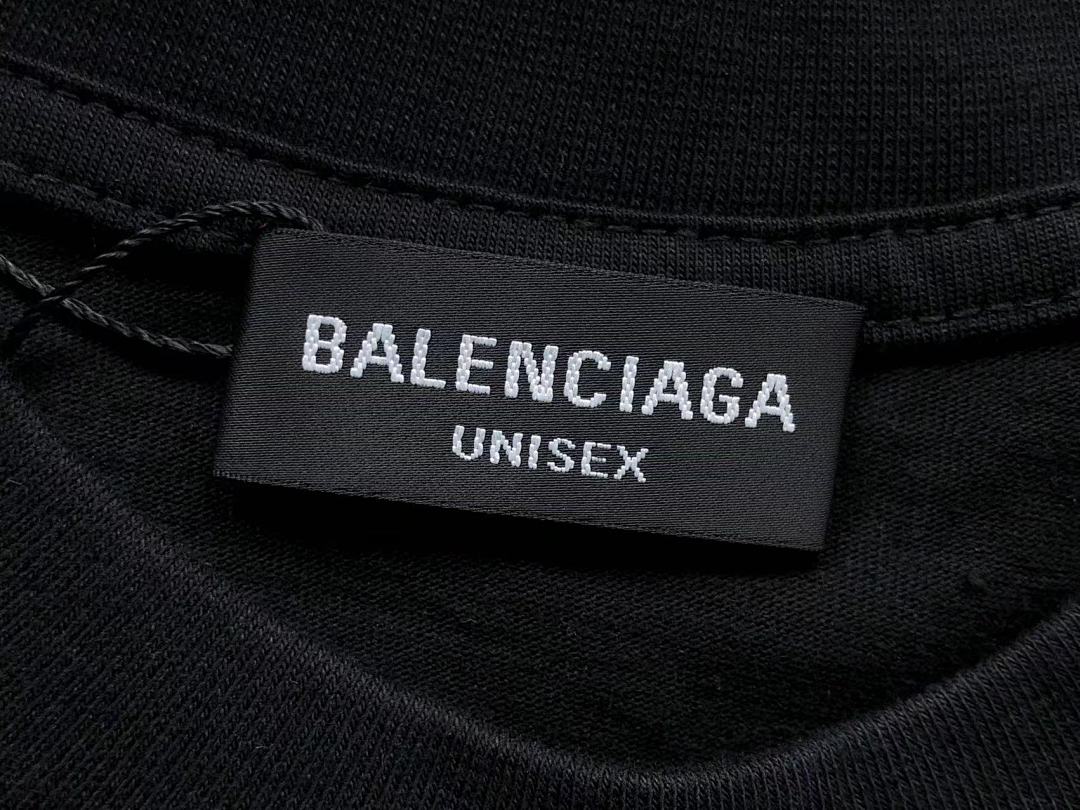 Balenciaga 125 B⭐L⭐⭐⭐IA⭐A T-SHIRT 3102220721 (Im 170Cm 55Kg I Wear Size XS In The Phot) - Image 21
