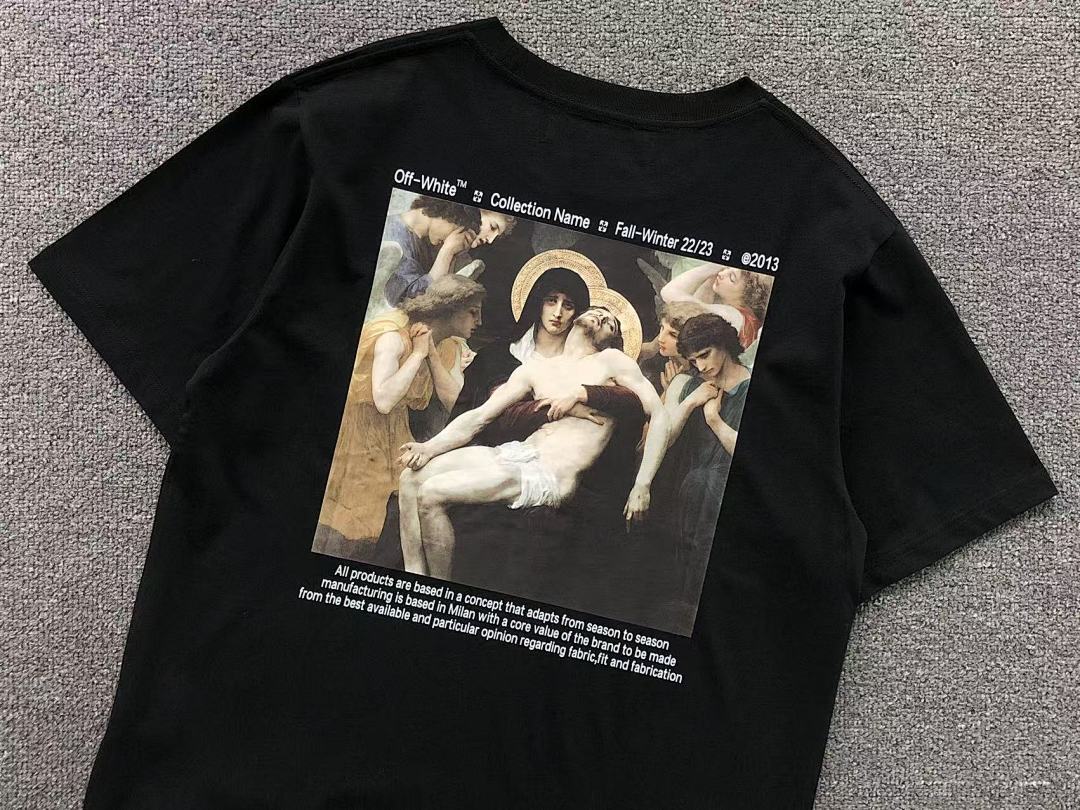 Off-White 98 OFF-WHITE T-SHIRT 504230719 (Im 170Cm 60Kg I Wear Size XL In The Phot) - Image 9