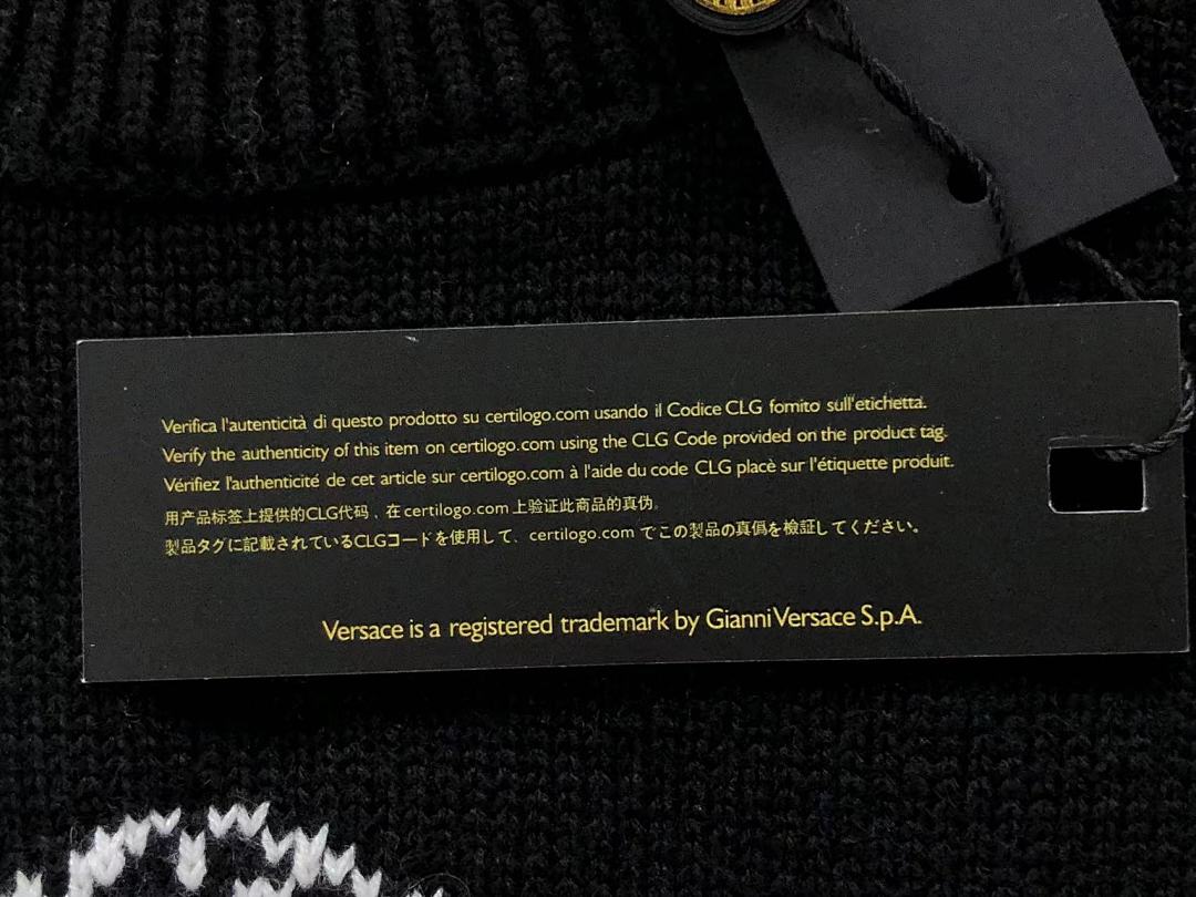 Versace 258 V⭐⭐SA⭐E SWEATER 412131921 (Im 170Cm 60Kg I Wear Size L In The Phot) - Image 15