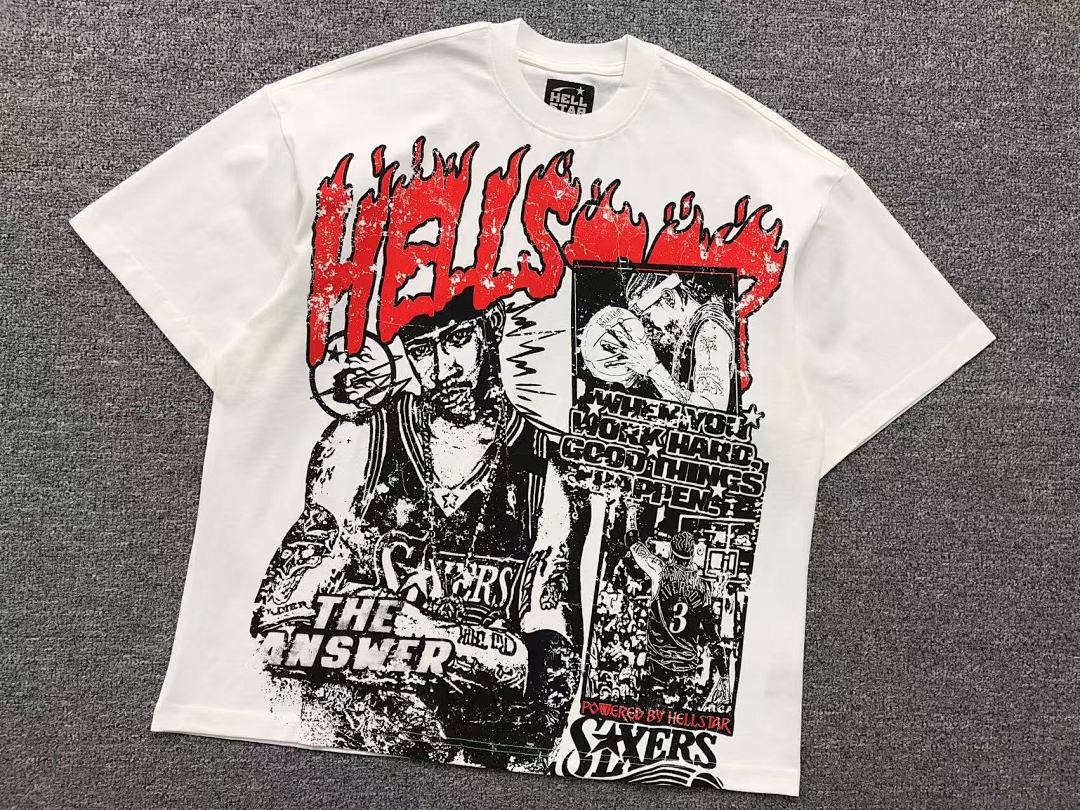 Hellstar 95 HELLSTAR T-SHIRT 311110717 (Im 170Cm 57Kg I Wear Size L In The Phot) - Image 8