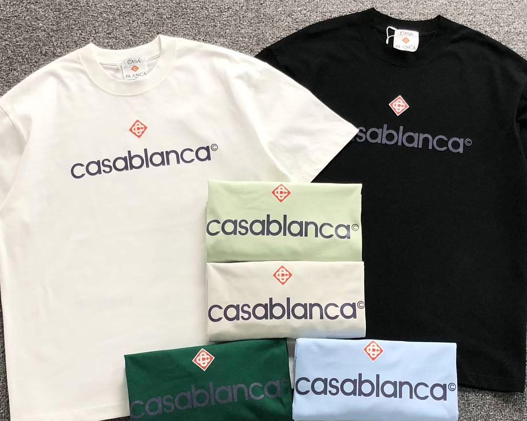 Casablanca 105 CASABLANCA T-SHIRT 52071831127 (Im 170Cm 60Kg I Wear Size L In The Phot) - Image 6