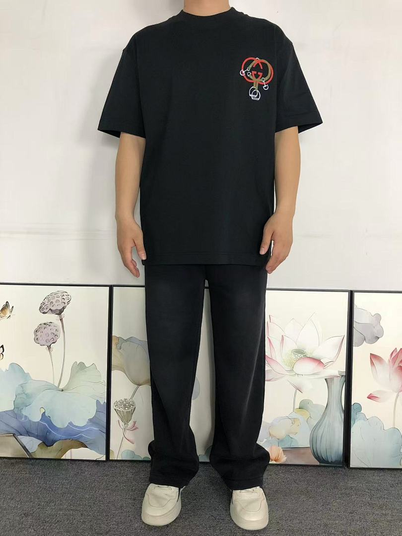 Gucci 115 G⭐C⭐I T-SHIRT 5212124147 (Im 170Cm 60Kg I Wear Size M In The Phot) - Image 3