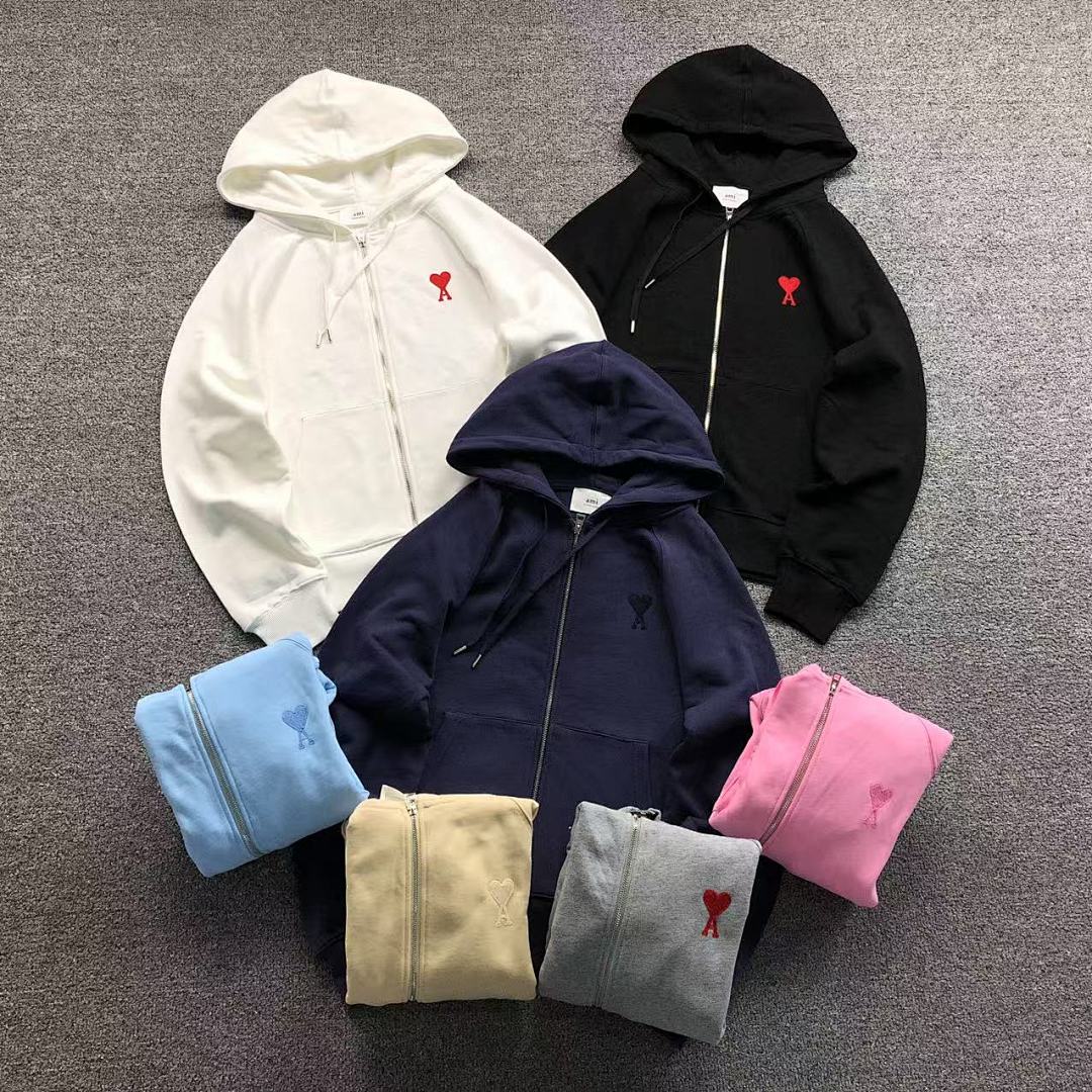 AMI 125 AMI HOODIE 57280888 (Im 170Cm 60Kg I Wear Size M In The Phot)