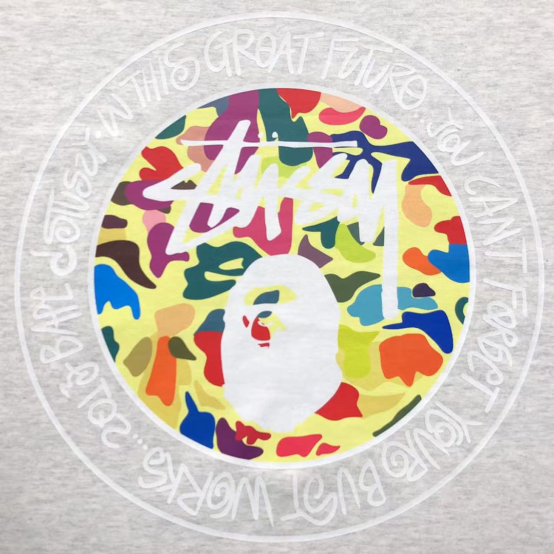Bape 78 BAPE STUSSY T-SHIRT 1102090842 (Im 170Cm 55Kg I Wear Size S In The Phot) - Image 15