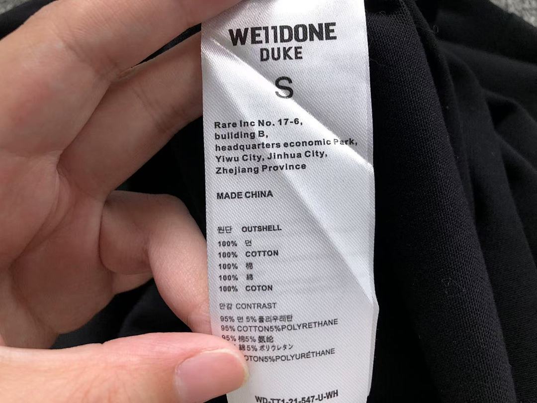 We11done 115 WE11 ⭐⭐NE T-SHIRT 3203311217 (Im 170Cm 60Kg I Wear Size S In The Phot) - Image 24