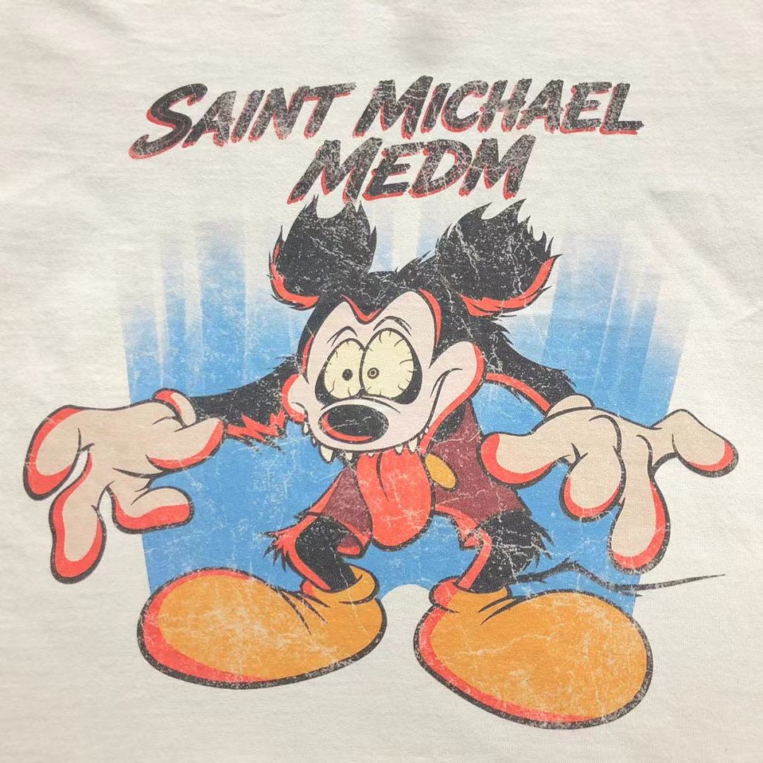 Chanel 98 SAINT MICHAEL T-SHIRT 42081403155 (Im 170Cm 60Kg I Wear Size S In The Phot) - Image 9