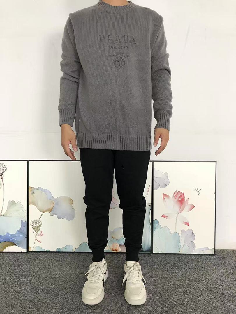 Prada 135 P⭐A⭐A SWEATER 41101102146 (Im 170Cm 60Kg I Wear Size M In The Phot) - Image 3