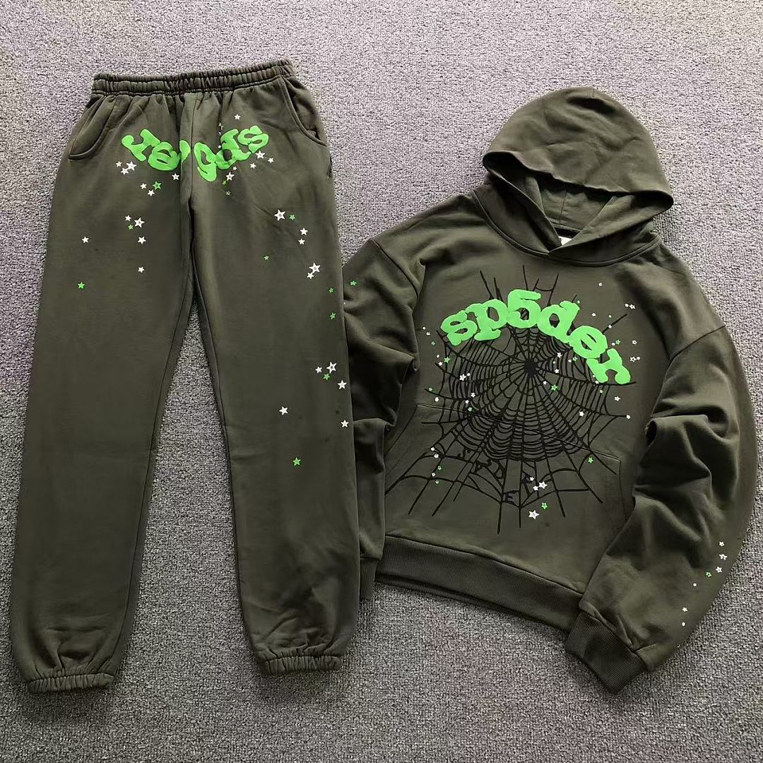 Sp5der TROUSERS 185 SP5DER HOODIE