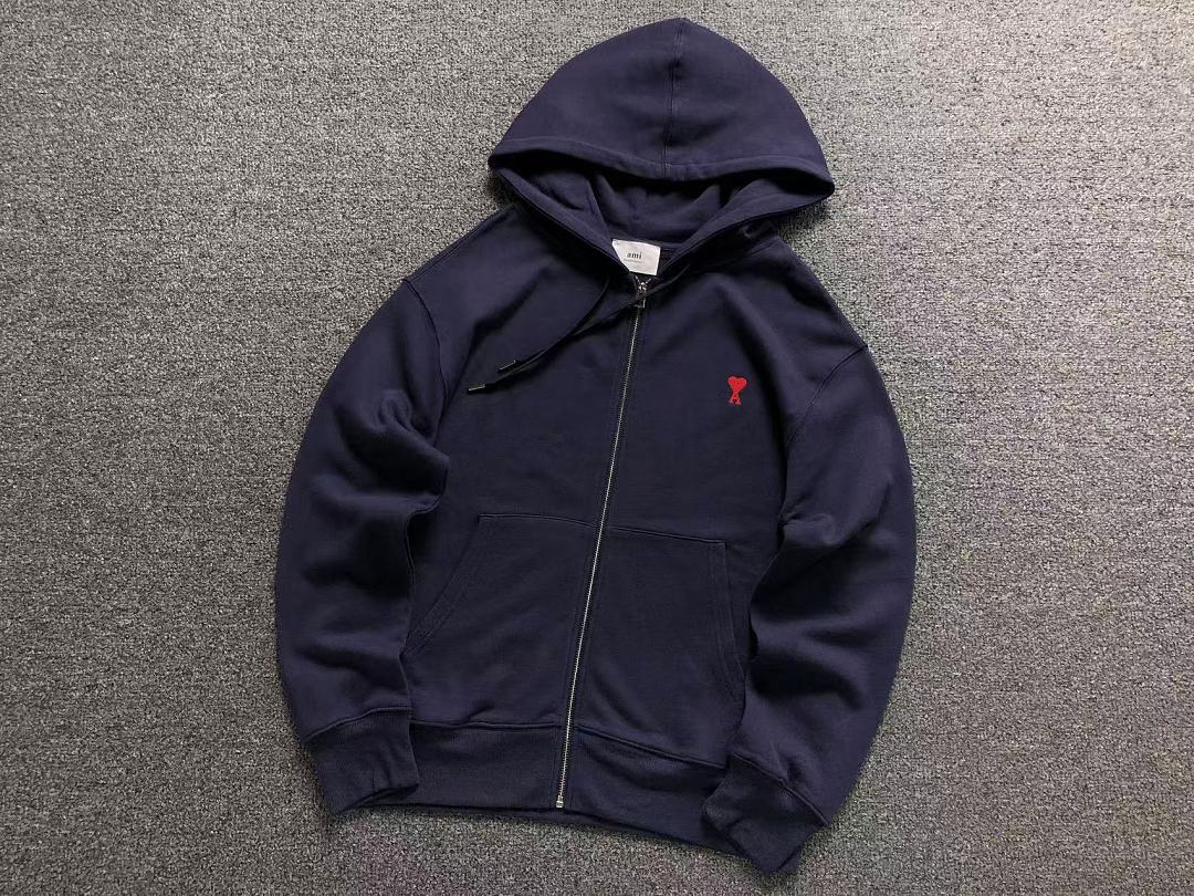 AMI 208 AMI HOODIE 22082709001 (Im 170Cm 60Kg I Wear Size M In The Phot) - Image 10
