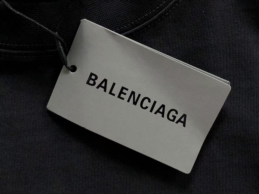 Balenciaga 125 B⭐L⭐⭐⭐IA⭐A T-SHIRT 42042011163 (Im 170Cm 60Kg I Wear Size XS In The Phot) - Image 19