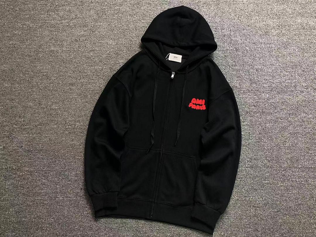 Unbranded 215 AMI HOODIE 2110213001 (Im 170Cm 60Kg I Wear Size L In The Phot) - Image 8