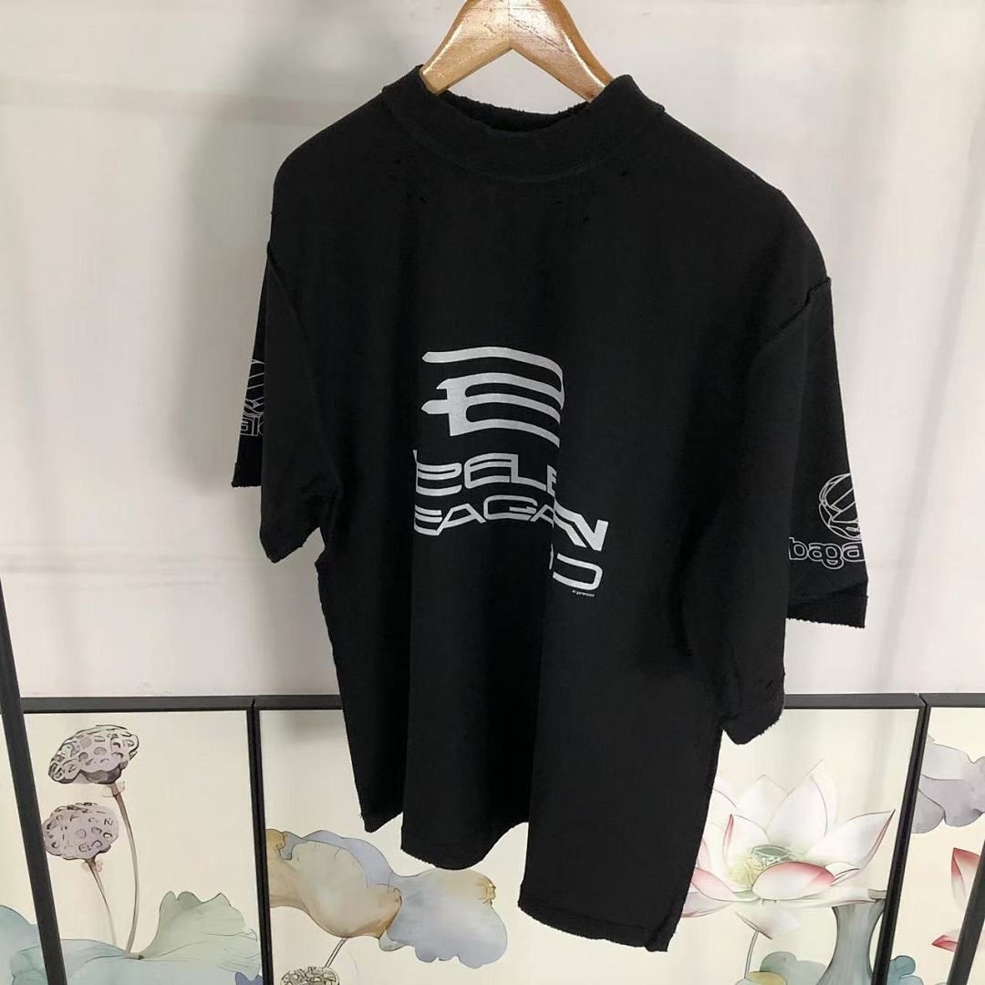 Balenciaga 125 B⭐L⭐⭐⭐IA⭐A T-SHIRT 42041303163 (Im 170Cm 60Kg I Wear Size XS In The Phot) - Image 23