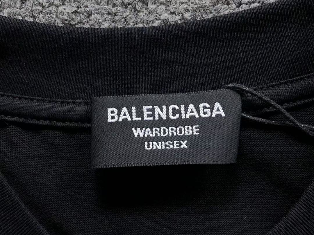 Balenciaga 165 B⭐L⭐⭐⭐IA⭐A T-SHIRT 2203181705 (Im 170Cm 60Kg I Wear Size M In The Phot) - Image 20