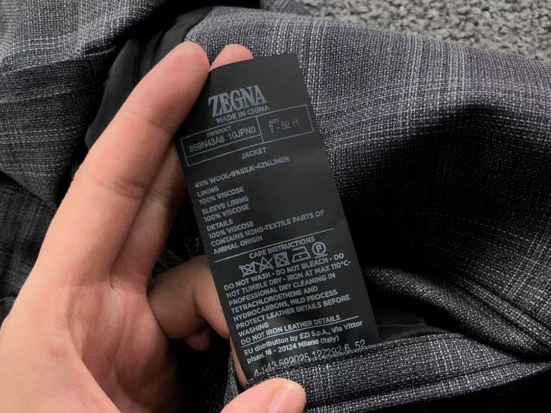 Zegna 1150 ERMENEGILDO ZEGNA SHIRT 2204102204 (Im 170Cm 60Kg I Wear Size 52 In The Phot) - Image 23