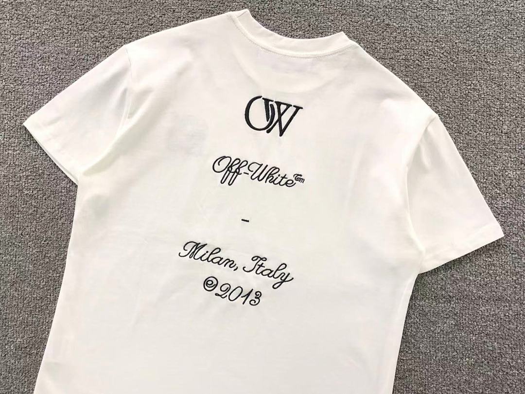 Off-White 115 OFF-WHITE T-SHIRT 5111117147 (Im 170Cm 60Kg I Wear Size M In The Phot) - Image 8