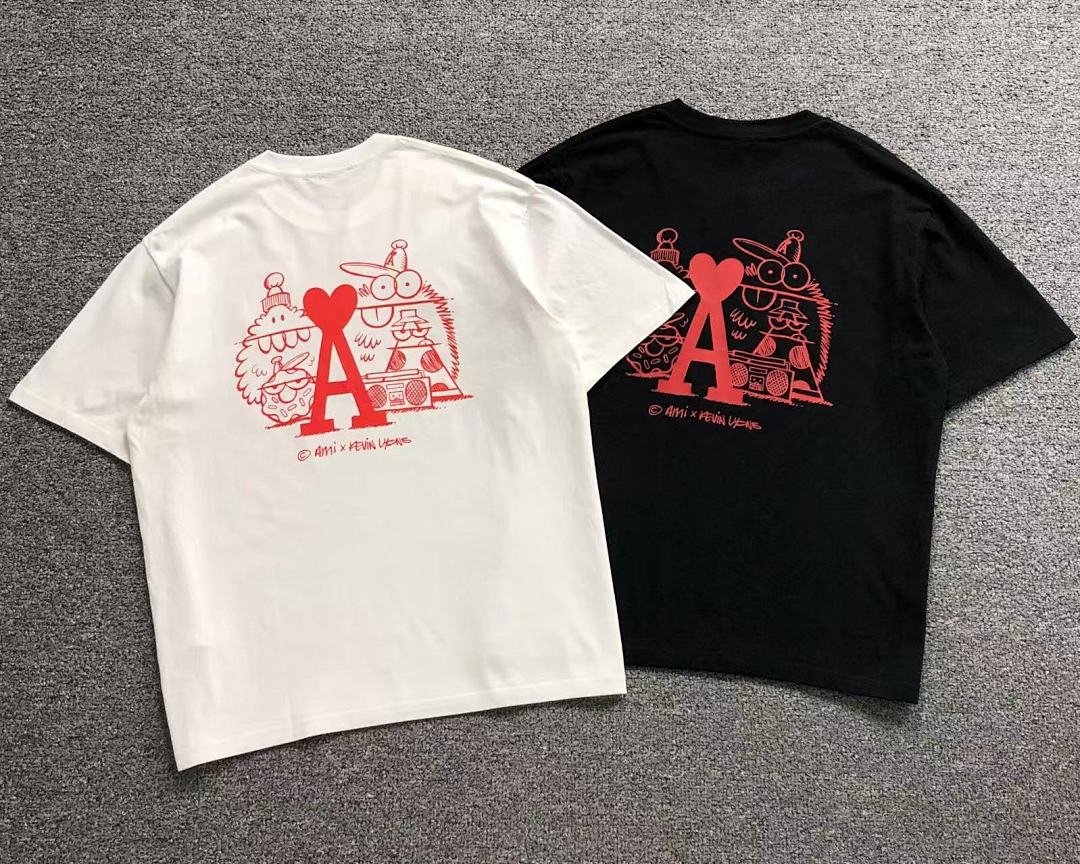 AMI 95 AMI T-SHIRT 3203201821 (Im 170Cm 60Kg I Wear Size M In The Phot) - Image 5
