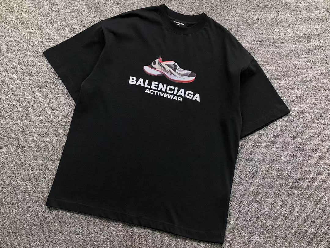 Balenciaga 115 B⭐L⭐⭐⭐IA⭐A T-SHIRT - Image 6