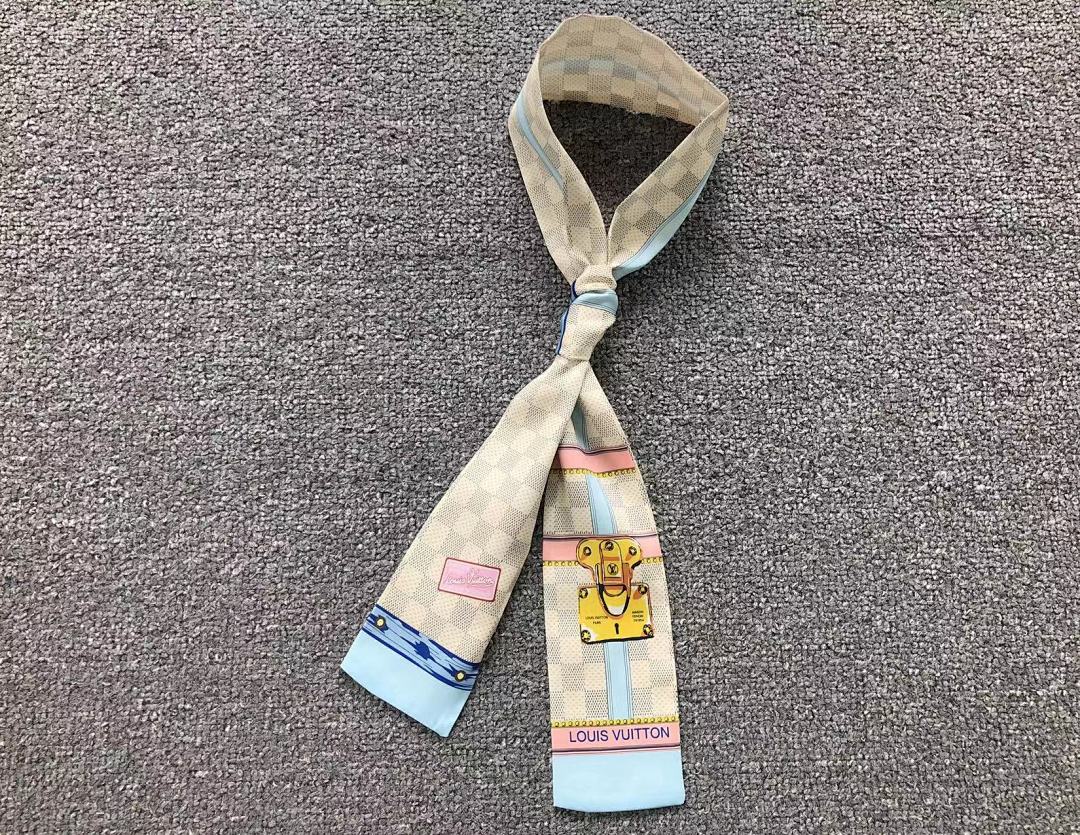 Louis Vuitton 68 L⭐ SCARF 5112807102 (Long 116CM* Wide 8CM*) - Image 3
