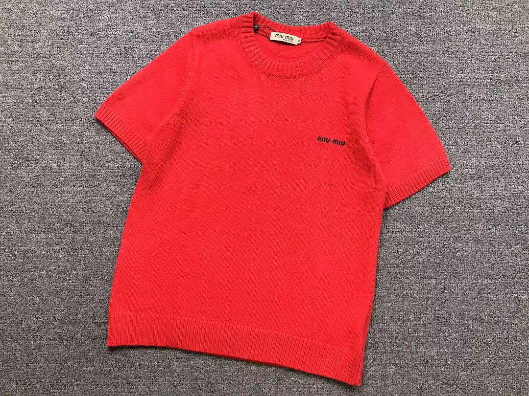 Miu Miu 115 M⭐U T-SHIRT 11082506140 (Im 170Cm 55Kg I Wear Size M In The Phot) - Image 13