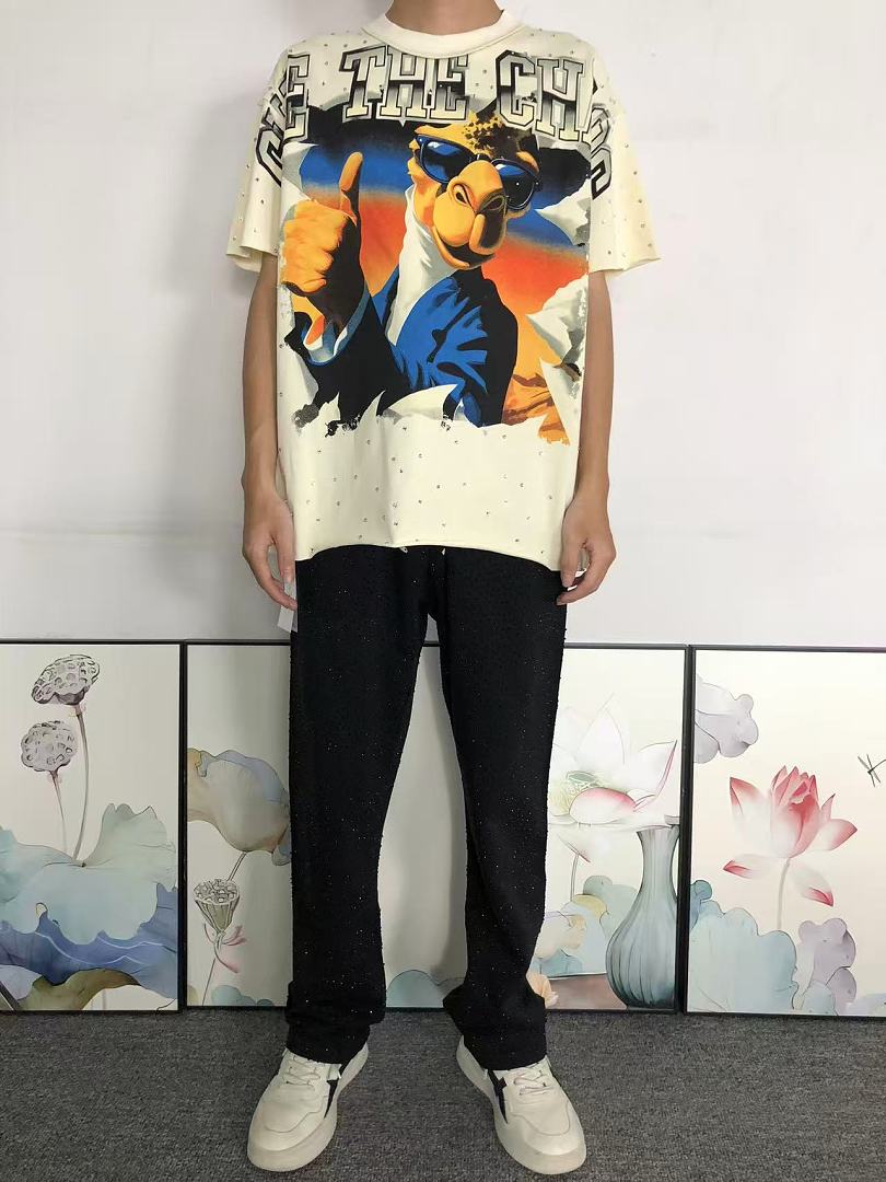 Unbranded 129 FASHION T-SHIRT 3208131217 (Im 170Cm 60Kg I Wear Size S In The Phot) - Image 3
