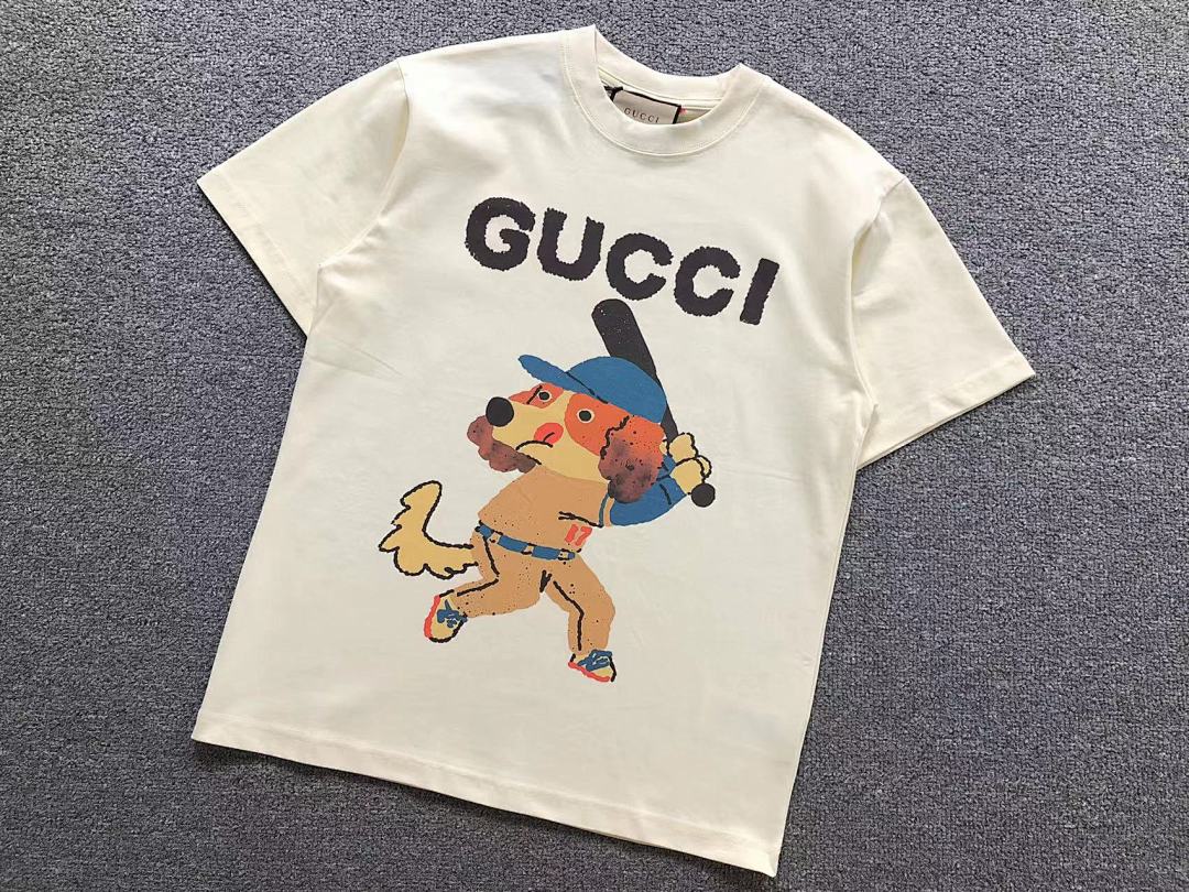 Gucci 85 G⭐C⭐I T-SHIRT 5231972101 (Im 170Cm 60Kg I Wear Size S In The Phot) - Image 6