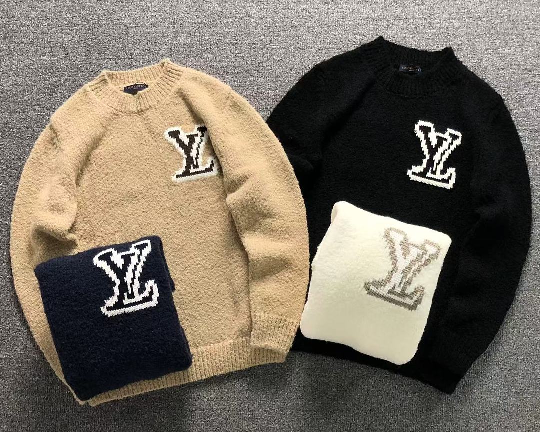 Louis Vuitton 208 L⭐ SWEATER 128290560 (Im 170Cm 60Kg I Wear Size S In The Phot) - Image 5